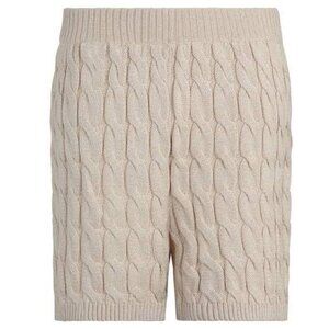 Reuben Oliver The Country Club Cable Knit Short in Champagne
